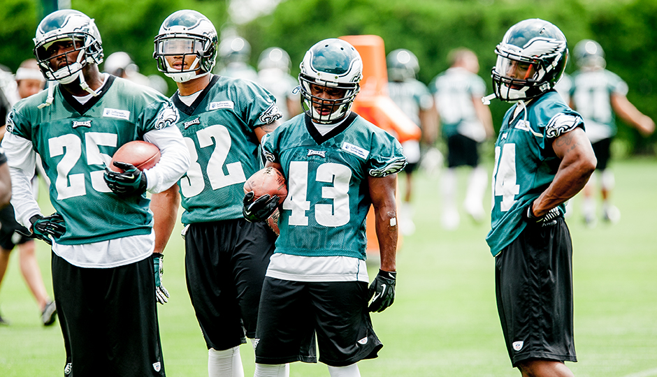 Philadelphia Eagles' 90-man roster by jersey number as camp opens