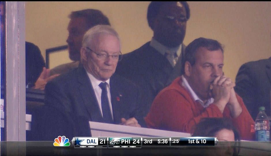 Chris Christie trolled as a Dallas Cowboys cheerleader (Photo)