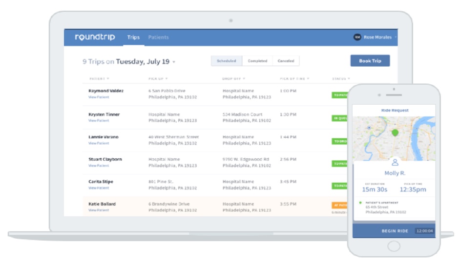 Rethinking Healthcare Transportation Booking: Why the OpenTable Model  Won't Cut It - Roundtrip