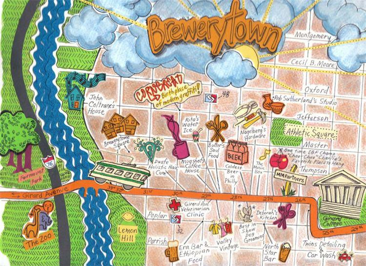 Map Of Brewerytown Philadelphia Brewerytown Is The Next Big Thing. Don't Believe It? See For Yourself -  Philadelphia Magazine