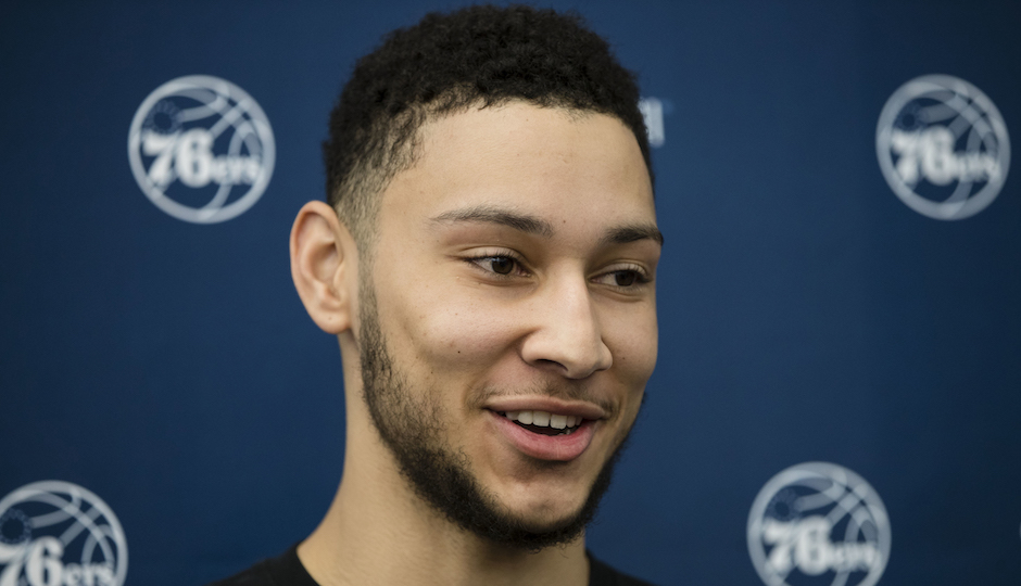 Ben Simmons Philadelphia 76ers City Edition Mixtape Infant