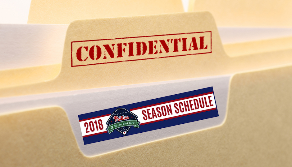 Let's Dive Into the Phillies 2018 Schedule Release