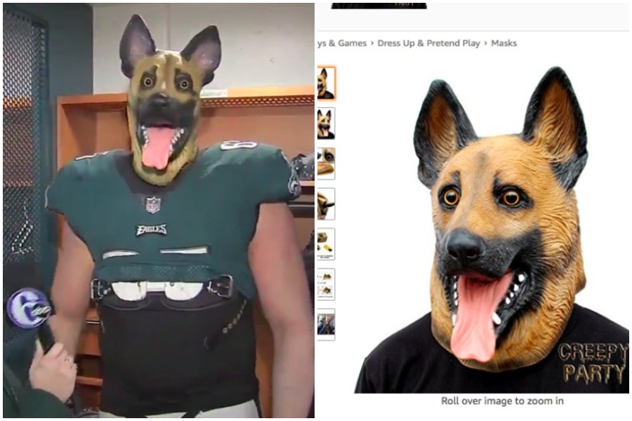 The Eagles Underdog Mask Is Now an  Best Seller