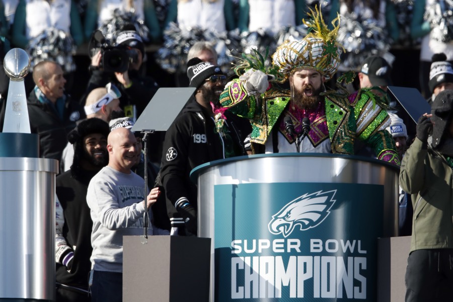 Jason Kelce to March With Mummers This Weekend In Manayunk