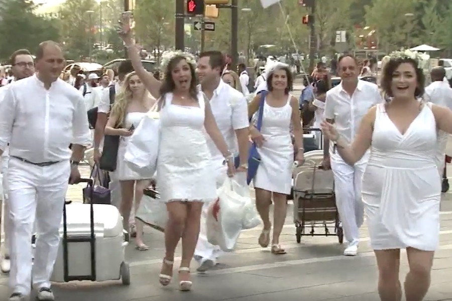 Diner En Blanc Dress