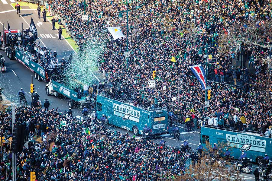 Relive the Philadelphia Eagles Super Bowl parade with the best
