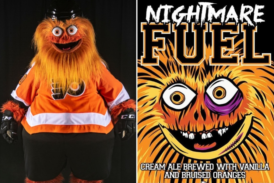 Philadelphia Mascot Gritty Gets His Own Beer - Videos - NowThis