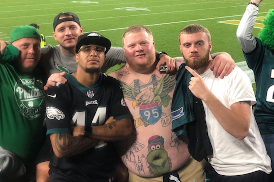 Philly man corrects Eagles tattoo after Super Bowl LVII loss - CBS