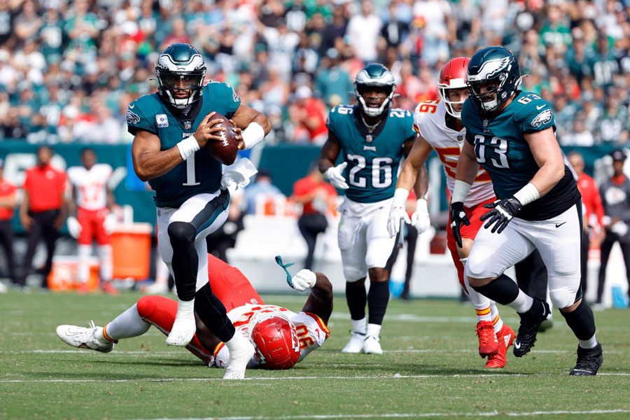 Jalen Hurts' performance for the Philadelphia Eagles is worth